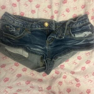 Zco Jeans Premium Blue Denim mini Shorts women’s size 5